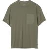 imageRab Mens Rivelin Pocket Tee  Lightweight ShortSleeve TShirt for Hiking ampamp ClimbingLight Khaki