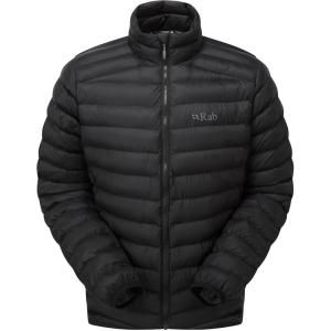 Rab Men’s Cirrus Jacket – Lightweight Insulated Coat for Hiking, Climbing, & Skiing(Black)