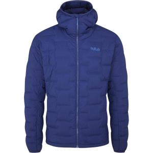 Rab Men’s Cubit Stretch Down Hoody – Lightweight Down Jacket for Trekking, Climbing, & Skiing(Nightfall Blue)