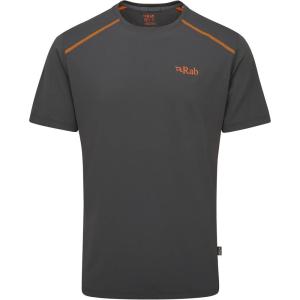 Rab Men’s Force Tee – Lightweight T-Shirt for Hiking, Climbing, & Trail Running(Graphene)