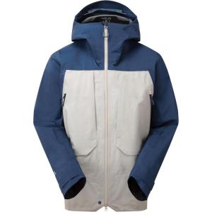 Rab Men’s Khroma Converge Jacket – Waterproof Ski Coat for Alpine & Backcountry Skiing(Tempest Blue/Light Zinc)