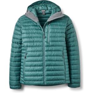 Rab Men’s Microlight Alpine 700-Fill Down Hooded Puffer Jacket for Hiking & Skiing(Sage)