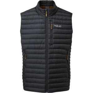 Rab Men’s Microlight Vest – 700-Fill Lightweight Down Gilet for Hiking & Skiing(Beluga)