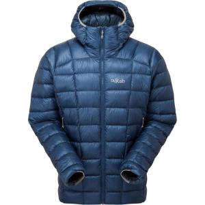 Rab Men’s Mythic Alpine Jacket – Down Insulated Windproof Coat for Hiking, Climbing, & Mountaineering(Tempest Blue)