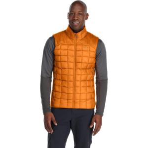 Rab Men’s Mythic Vest- Down Insulated Windproof Gilet for Alpine Climbing, Skiing, & Mountaineering(Marmalade)