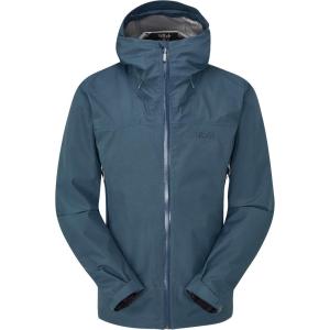 Rab Men’s Namche GTX Jacket – Gore-Tex Waterproof Breathable Rain Shell for Everyday & Hiking(Orion Blue)