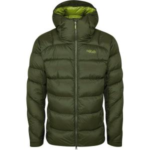 Rab Men’s Neutrino Pro Hoody – Lightweight Warm Down Coat for Climbing & Mountaineering(Army)