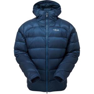 Rab Men’s Neutrino Pro Hoody – Lightweight Warm Down Coat for Climbing & Mountaineering(Tempest Blue/Tempest Blue)