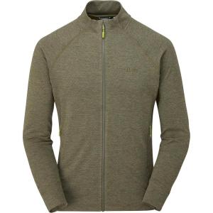 Rab Men’s Nexus Stretch Fleece Jacket, Lightweight for Hiking, Climbing & Layering(Light Khaki)