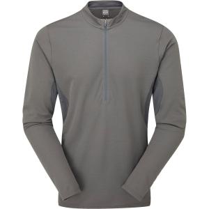 Rab Men’s Ridgeline LS Tee Lightweight Breathable Long Sleeve Shirt for Trail Running(Graphene)