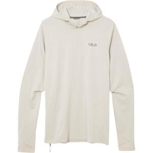 Rab Men’s Staden Hoody – Lightweight Breathable Hooded Midlayer for Hiking & Climbing(Pebble)