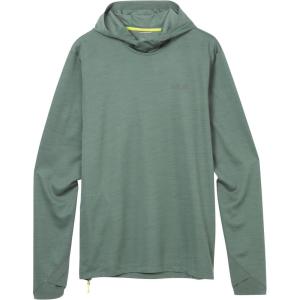 Rab Men’s Staden Hoody – Lightweight Breathable Hooded Midlayer for Hiking & Climbing(Sage)
