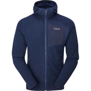 Rab Men’s Tecton Hoody – Full-Zip Fleece Jacket for Hiking & Climbing(Deep Ink)
