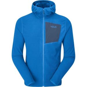 Rab Men’s Tecton Hoody – Full-Zip Fleece Jacket for Hiking & Climbing(Maya Blue)