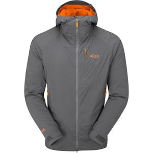 Rab Men’s VR Summit Softshell Jacket Lightweight Breathable Coat for Skiing & Climbing(Graphene)