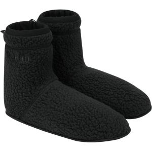 Rab Outpost Hut Boot Fleece Booties for Camping, Climbing, and Skiing(Beluga)