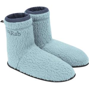 Rab Outpost Hut Boot Fleece Booties for Camping, Climbing, and Skiing(Blue)