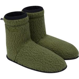 Rab Outpost Hut Boot Fleece Booties for Camping, Climbing, and Skiing(Chlorite Green)