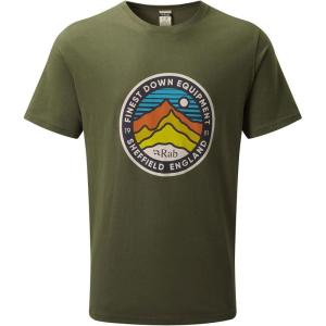 Rab Stance 3 Peaks Tee – Men’s(Army)