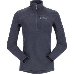 Rab Women’s Ascendor Light Pull-On – Half-Zip Fleece Coat for Climbing, Skiing, & Mountaineering(Beluga)