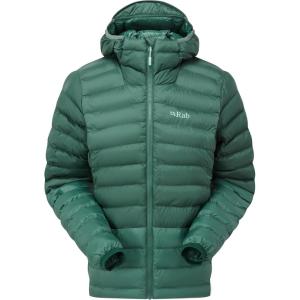 Rab Women’s Cirrus Alpine Jacket – Lightweight Insulated Coat for Climbing & Mountaineering(Green Slate/Eucalyptus)