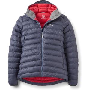Rab Women’s Cirrus Alpine Jacket – Lightweight Insulated Coat for Climbing & Mountaineering(Steel)