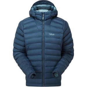 Rab Women’s Cirrus Alpine Jacket – Lightweight Insulated Coat for Climbing & Mountaineering(Tempest Blue)