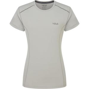 Rab Women’s Force Tee – Lightweight T-Shirt for Hiking, Climbing, & Trail Running(Dark Pewter)