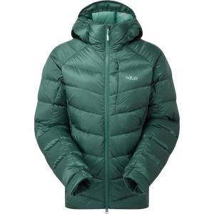 Rab Women’s Glaceon Pro Jacket – Lightweight Down Coat for Hiking, Climbing, & Mountaineering(Green Slate)