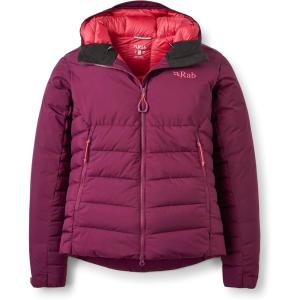 Rab Women’s Infinity Windstopper Hoody – GTX Windproof Gore-Tex Down Jacket for Climbing & Mountaineering(Mulberry)