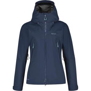 Rab Women’s Kangri GTX Waterproof Breathable GORE-TEX Jacket for Hiking, Climbing, & Mountaineering(Deep Ink)