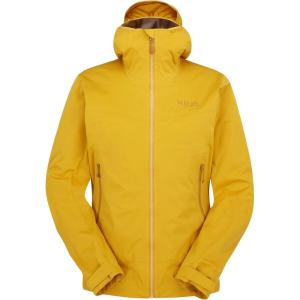 Rab Women’s Kinetic 2.0 Hooded Jacket, Waterproof Softshell for Hiking, Trekking(Sahara)