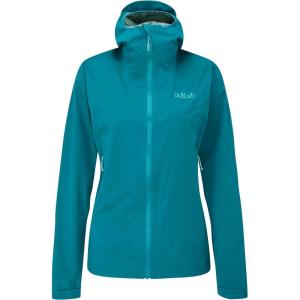 Rab Women’s Kinetic 2.0 Hooded Jacket, Waterproof Softshell for Hiking, Trekking(Ultramarine)