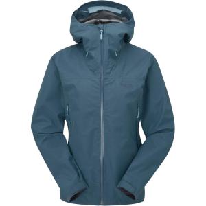 Rab Women’s Namche Gore-Tex Jacket – GTX Waterproof Breathable Rain Shell for Hiking & Everyday Use(Orion Blue)