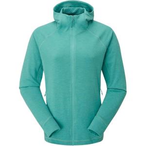 Rab Women’s Nexus Hoody – Full-Zip Lightweight Fleece Jacket for Hiking & Climbing(Glacier Blue)