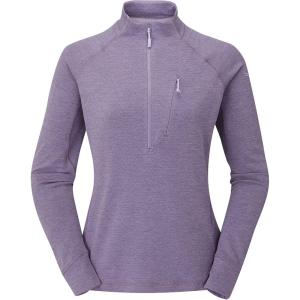 Rab Women’s Nexus Pull-On – Lightweight Fleece Jacket for Hiking & Climbing(Purple Sage)