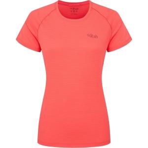 Rab Women’s Sonic Tee – Lightweight Breathable Short-Sleeve T-Shirt for Trail Running & Hiking(Hibiscus)
