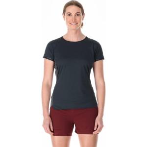 Rab Women’s Sonic Ultra Tee Shirt – Lightweight Quick-Drying T-Shirt for Hiking & Trail Running(Beluga/Graphene)