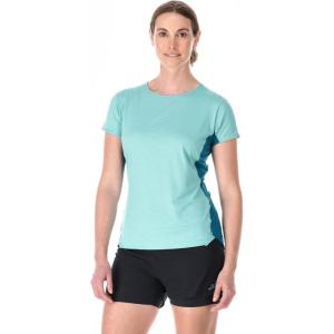 Rab Women’s Sonic Ultra Tee Shirt – Lightweight Quick-Drying T-Shirt for Hiking & Trail Running(Meltwater/Ultramarine)