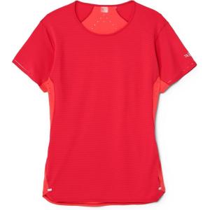 Rab Women’s Sonic Ultra Tee Shirt – Lightweight Quick-Drying T-Shirt for Hiking & Trail Running(Watermelon/Hibiscus)