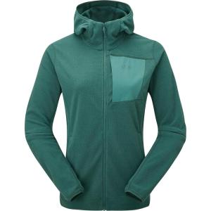 Rab Women’s Tecton Hoody – Full-Zip Fleece Jacket for Hiking & Climbing(Green Slate)