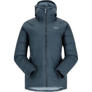 Rab Women’s Valiance Down Jacket – Waterproof Windproof Insulator for Climbing, Mountaineering, & Casual Wear(Orion Blue)