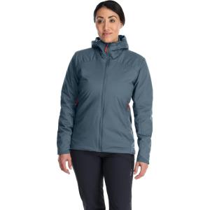 Rab Women’s Xenair Alpine Light Hooded Insulated Jacket for Hiking & Mountaineering(Orion Blue)