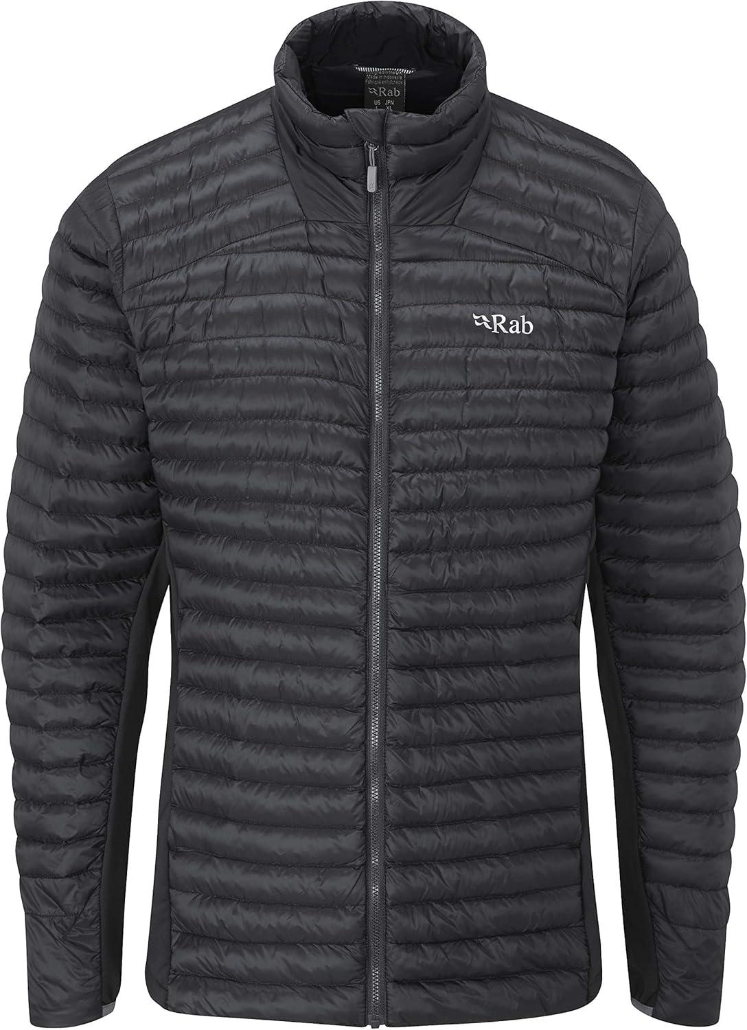 imageRab Mens Cirrus Flex 20 Synthetic Insulated Jacket for Hiking Climbing and SkiingBlack