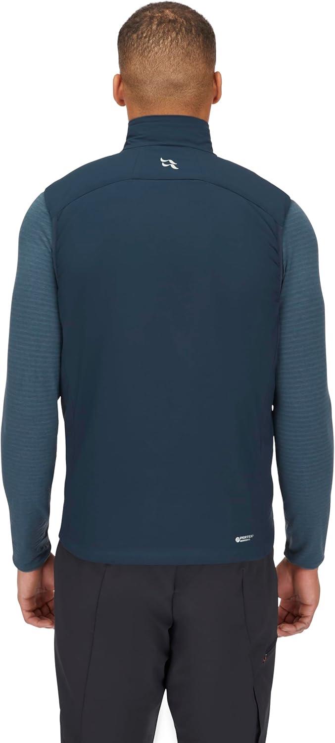 imageRab Mens Xenair Vest Lightweight Insulated Gilet for Hiking ampamp MountaineeringTempest Blue