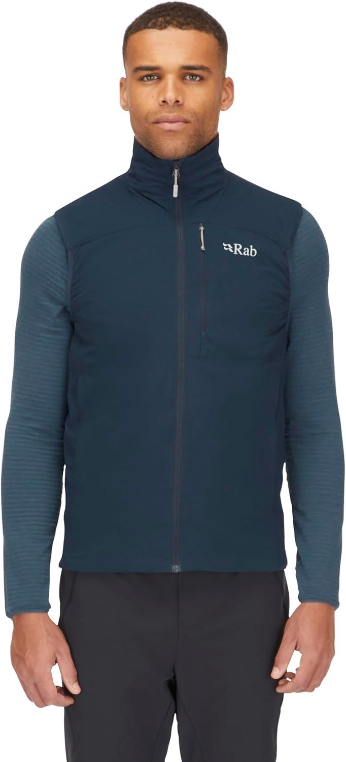 imageRab Mens Xenair Vest Lightweight Insulated Gilet for Hiking ampamp MountaineeringTempest Blue