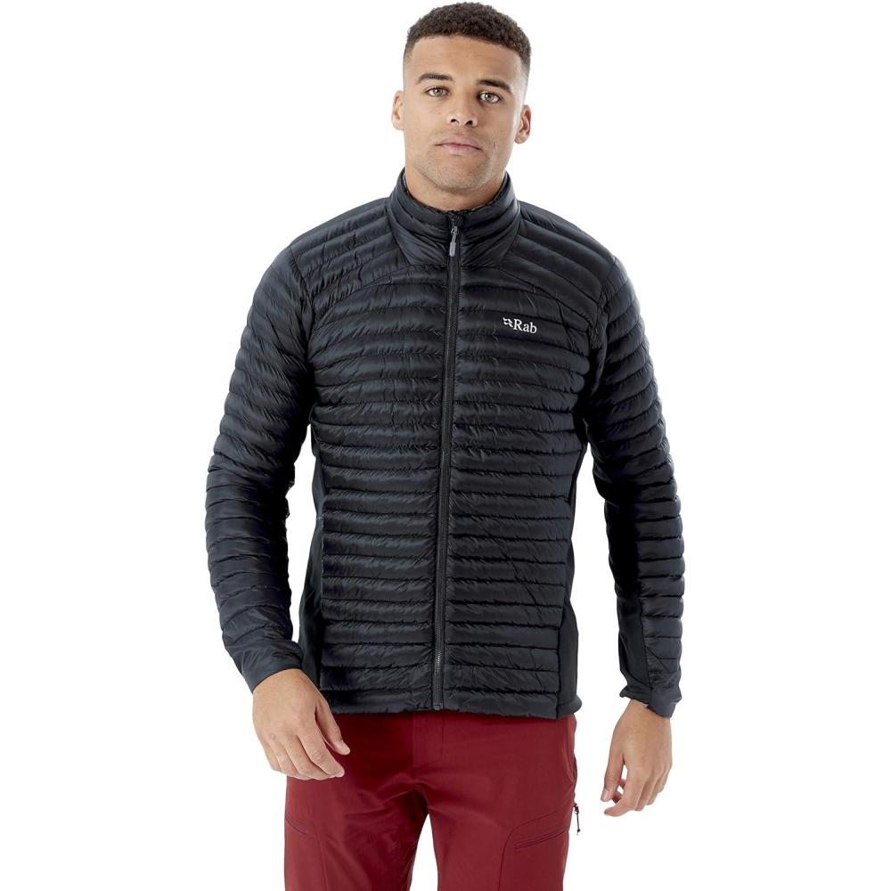 imageRab Mens Cirrus Flex 20 Synthetic Insulated Jacket for Hiking Climbing and SkiingBlack