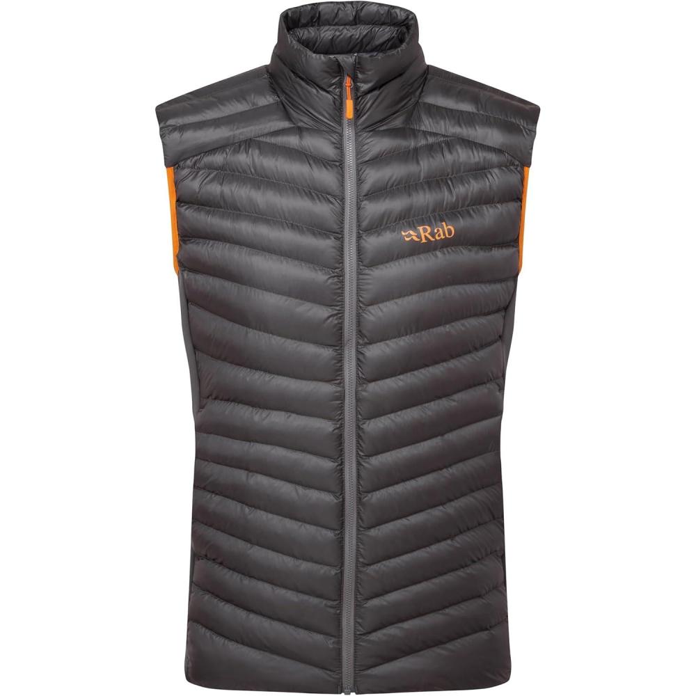 imageRab Mens Cirrus Flex Vest Lightweight Insulated Puffy Gilet for Hiking Skiing ampamp ClimbingGraphene