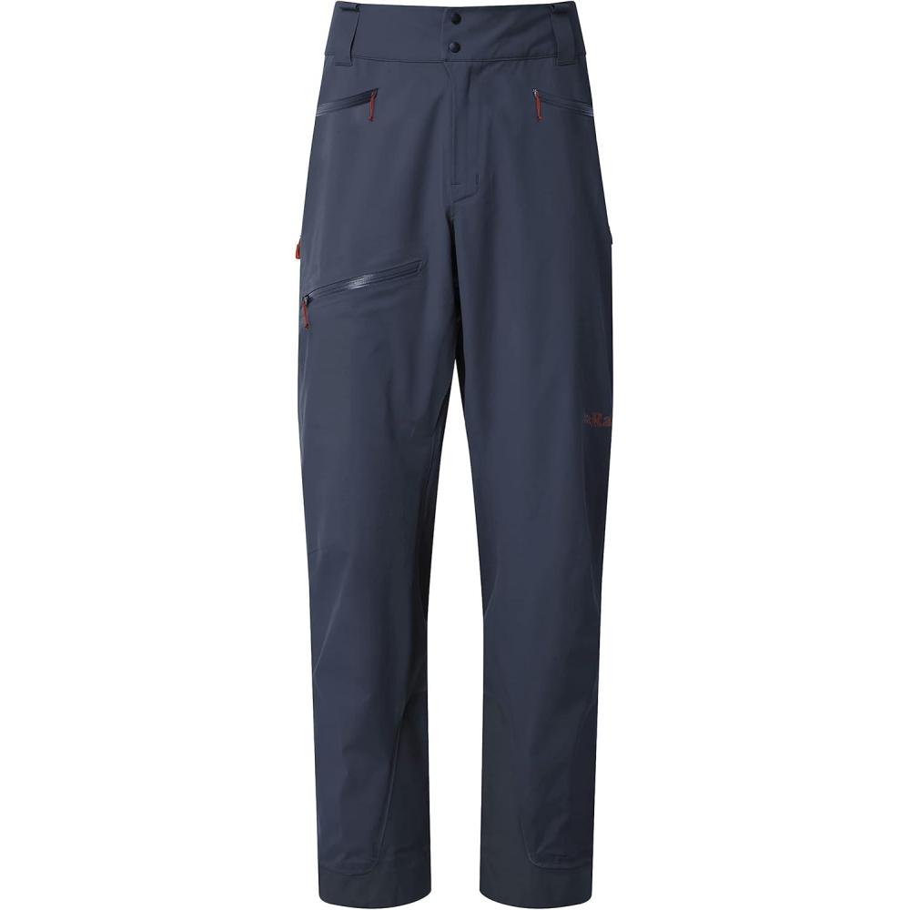 imageRab Mens Khroma Kinetic Waterproof Breathable Pants for Skiing ampamp MountaineeringDeep Ink