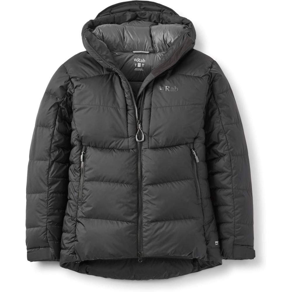 imageRab Womens Positron Pro Hoody  Lightweight Warm Down Coat for Climbing ampamp MountaineeringBlack